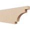 Ekena Millwork 2in. W x 8in. H x 20in. L Mediterranean Woodgrain TimberThane Rafter Tail, Primed Tan RFTUR02X08X20MEDRCPR - alternate 1